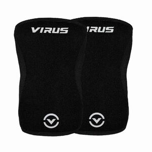 Virus compression knee sleeve in Black and White